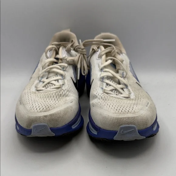 Nike Vomero 18 men’s 9 Cream and Blue ZoomX Sneakers S3 - Picture 2 of 6